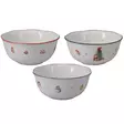 Joulukuviollinen posliinikulho 420 ml 14 cm - Jouluastiat - 8721461036835 - 1