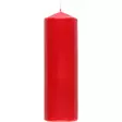 Pöytäkynttilä aura 8x25 cm punainen - Pöytäkynttilät - 5906927350875 - 1