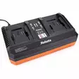 Robota tupla laturi 18v kahdelle akulle - Akut ja akkulaturit - 6438212141015 - 1