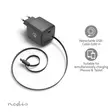 Nedis usb c pd laturi matkakäyttöön - Puhelimen laturit - 5412810475575 - 5