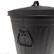 Sinkkiämpäri 25 l musta - Sinkkiämpärit - 6438168112305 - 2