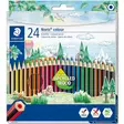 Staedtler noris club 24 puuvärikynää pakkauksessa - Tussit, kynät ja kynäharpit - 4007817009215 - 1