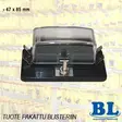 Sulakerasia 4-os GM sulakkeelle 47x85mm - Auton sulakkeet ja sulakerasiat - 6419943542395 - 1