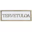Tervetuloa kyltti puu - Koriste-esineet - 6416906716435 - 1