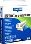 Tiivistenauha P 6m valkoinen - Tiivisteet ja tiivistenauhat - 6418091704235 - 1