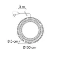 Mitat valokranssi shinea wreath 50 cm - Valokoristeet - 6435200313805 - 3