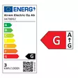Energiakulutusluokitus airam shinea wreath - Valokoristeet - 6435200313805 - 5