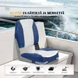 Taitettava nahkaistuin veneeseen - Veneen istuimet ja istuintarvikkeet - 6438471350555 - 7