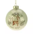 Joulukuusen lasipallo nostalginen bambi - Kuusenkoristeet - 6412740132875 - 1