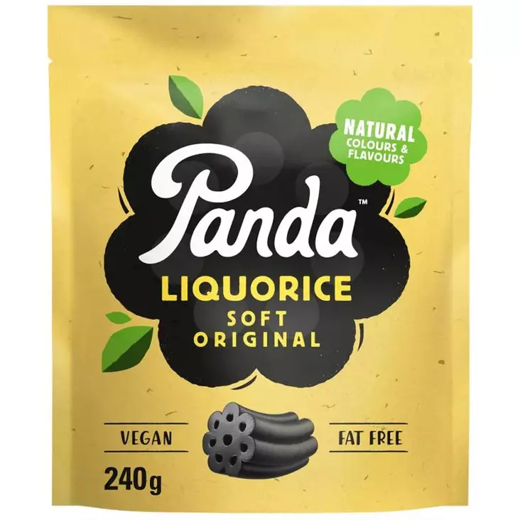 Panda original original lakritsi 240g - Karkkipussit - 75172088965 - 1