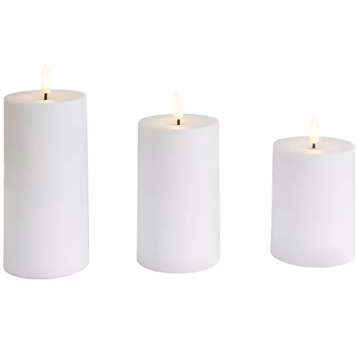 Led kynttilät ajastimella - Led-kynttilät - 6435200304735 - 1