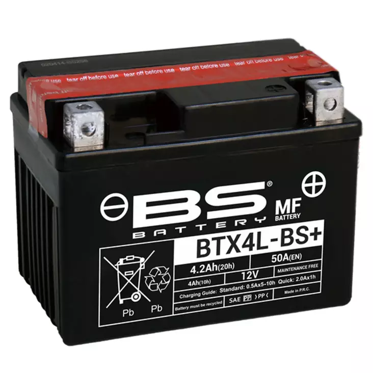 akku 4,2Ah 12V BTX4L-BS pienkoneakku - Pienkoneakut 2-5Ah - 3661451001175 - 1