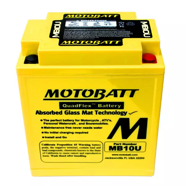 Akku Motobatt MB10U 12V 10Ah 160A - Pienkoneakut 5-10Ah - 6947312400125 - 2