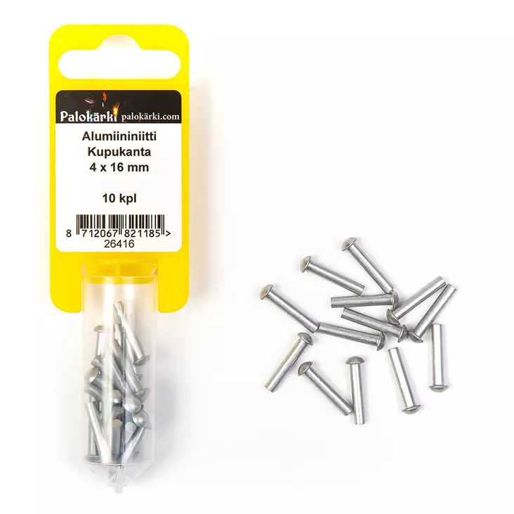 Alumiininiitti kupukanta 4x16mm - Nitojat ja niitit - 8712067821185 - 1