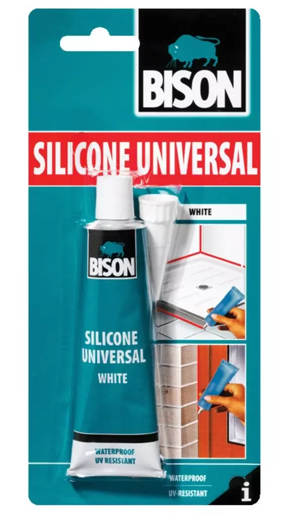 silikoni valkoinen - Rakennussilikonit - 8710439101125 - 1