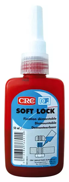 CRC Soft Lock ruuvilukite 50ml - Ruuvilukitteet ja tiivisteliimat - 5412386766015 - 1