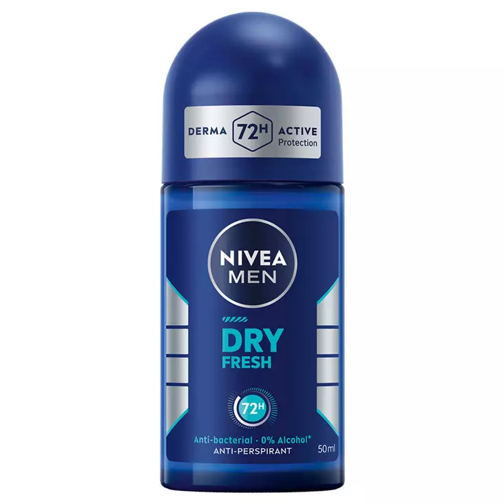 Nivea men dry fresh antiperspirantti roll on 50 ml - Miesten deodorantit - 42449195 - 1