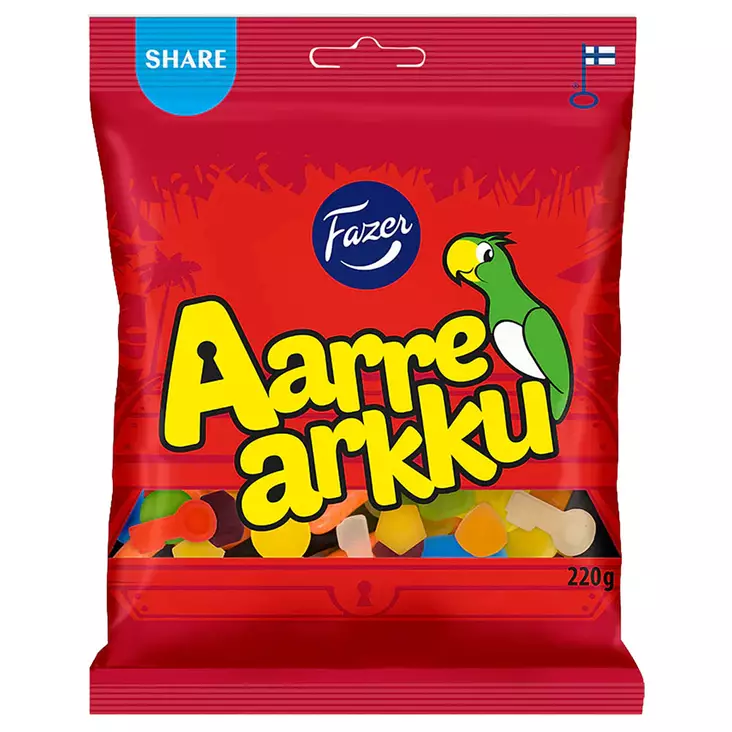 Aarrearkku 220g - Karkkipussit - 6416453048805 - 1