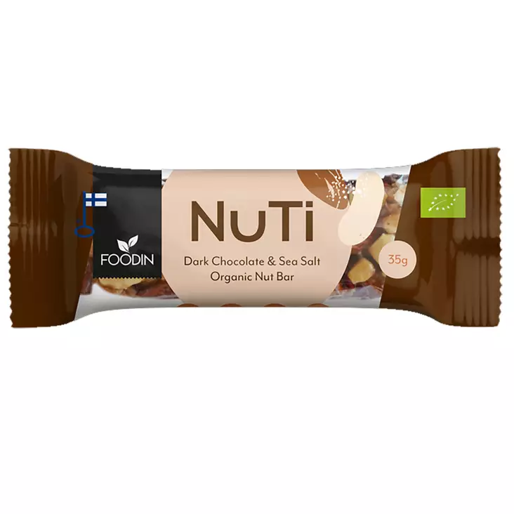 Nuti dark chocolate ja sea salt - Patukat - 6430048237405 - 1