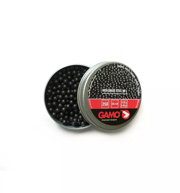 Gamo kuula 4,4mm BB Metal 10 x 250 kpl - Ilmakiväärin luodit 4,5mm - 6438471022025 - 1