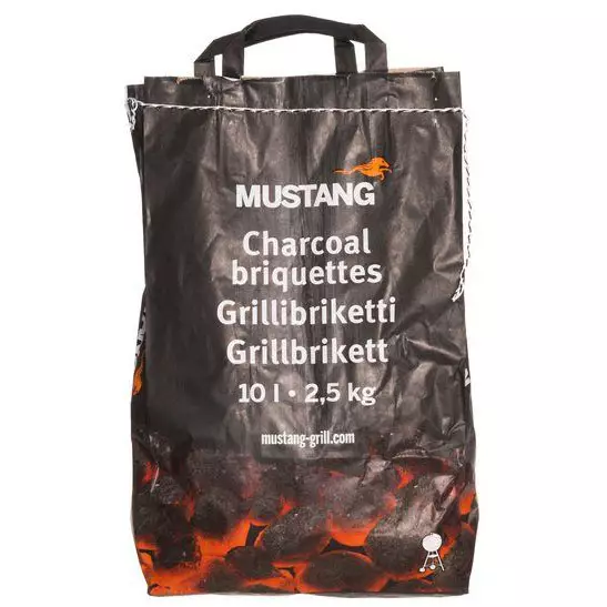 Mustang grillibriketti 2,5kg - Grillin sytytystarvikkeet - 6410416268095 - 1