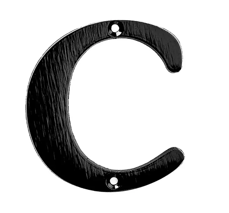 talonumero kirjain musta C - Talonumerot - 7317900119385 - 1