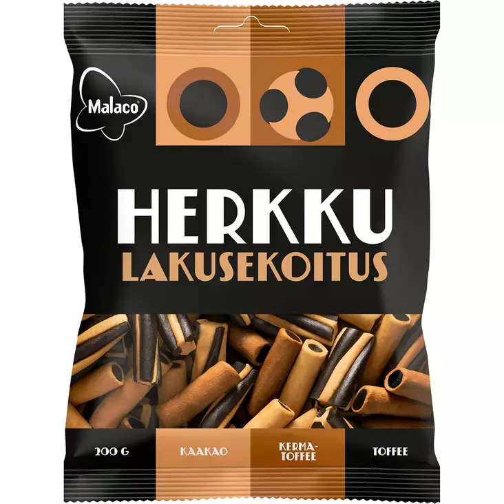 Malaco herkkulakusekoitus 200g - Karkkipussit - 6420256912065 - 1