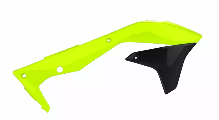 Ilmanohjain katteet KXF450 16- yellow - Motocrossin swingin ja linkun osat - 05202295 - 2