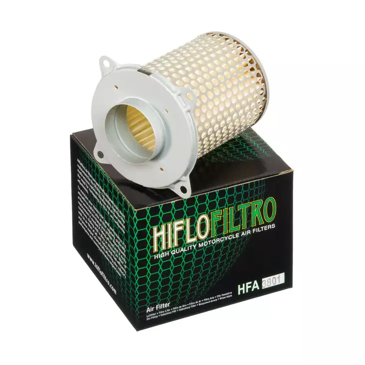 Ilmansuodatin Hiflo HFA3801 - HIFLO mottoripyörän ilmansuodattimet - 824225121155 - 1
