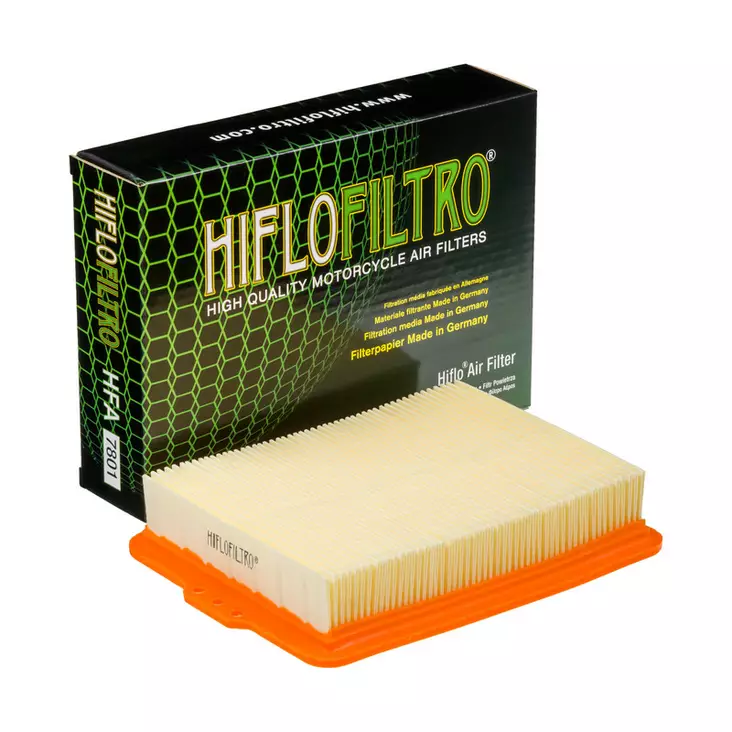 Ilmansuodatin Hiflo HFA7801 - HIFLO mottoripyörän ilmansuodattimet - 824225124255 - 1