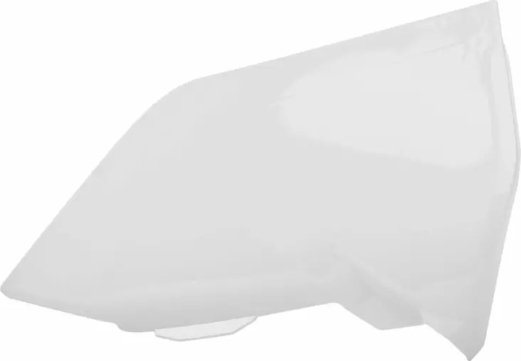 Ilmansuodatinkotelon sivukate ABox SX/SXF16-18 EXC17 valkoinen - Motocrosspyörien sivukatteet - 5604415075735 - 2