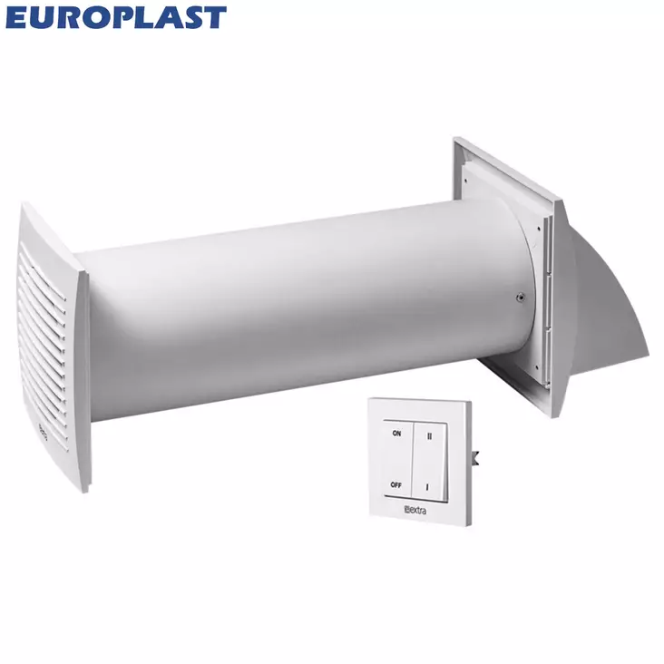 ilmanvaihtokone europlast - Poistoilmapuhaltimet ja ilmanvaihto - 4750492013885 - 1
