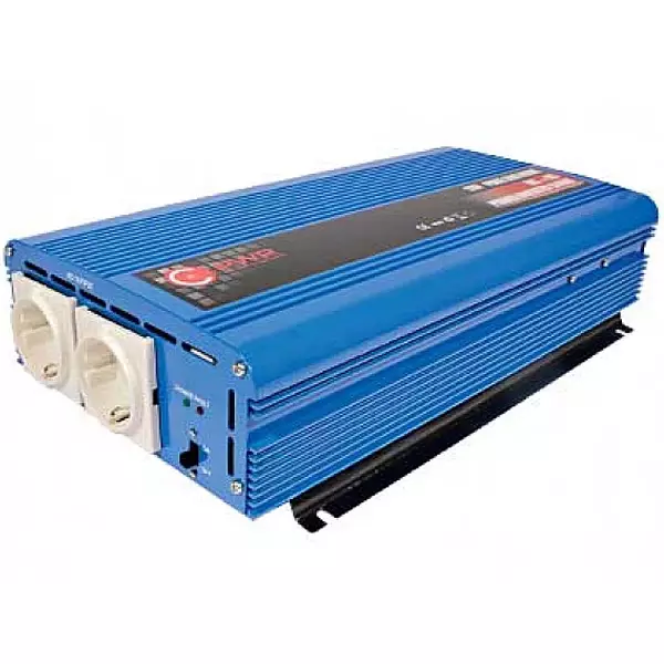 C pwr 1500w puhdas siniaalto invertteri 12v 230v - Auton invertterit - 6438255290305 - 1