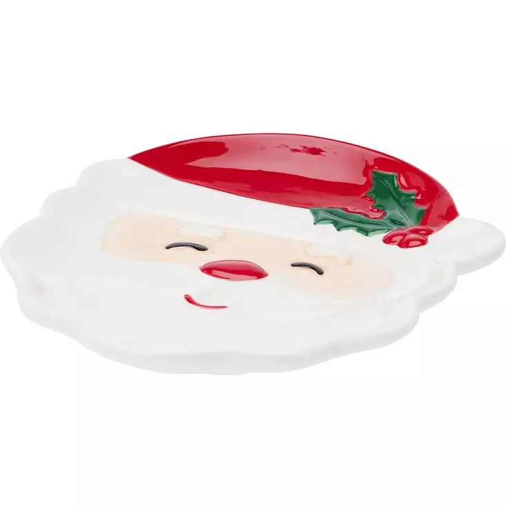 Joululautanen 21x16 cm joulupukki - Jouluastiat - 8721037489515 - 1