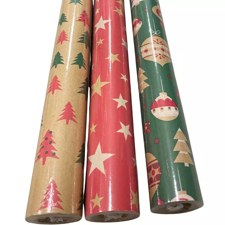 Joulupaperi lahjojen paketointiin - Paketointi - 8721037727525 - 1