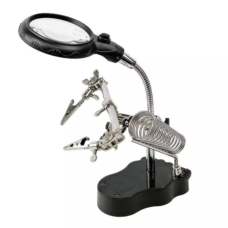 juotosteline suurennuslasilla - Juotoskolvit - 6430032157115 - 1