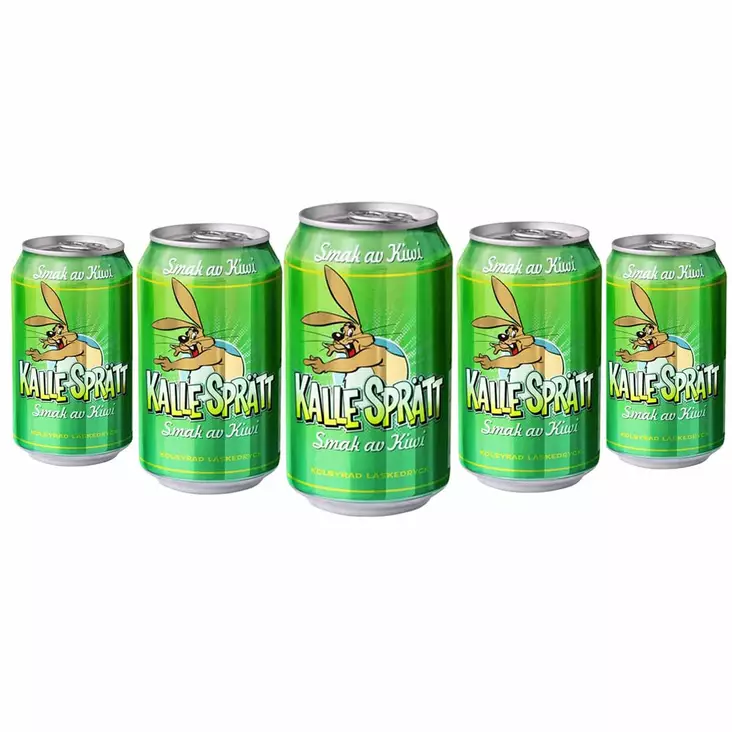 Kalle sprätt kiwi 24 pack limonadi - Virvoitusjuomat  - 7393714365545 - 1