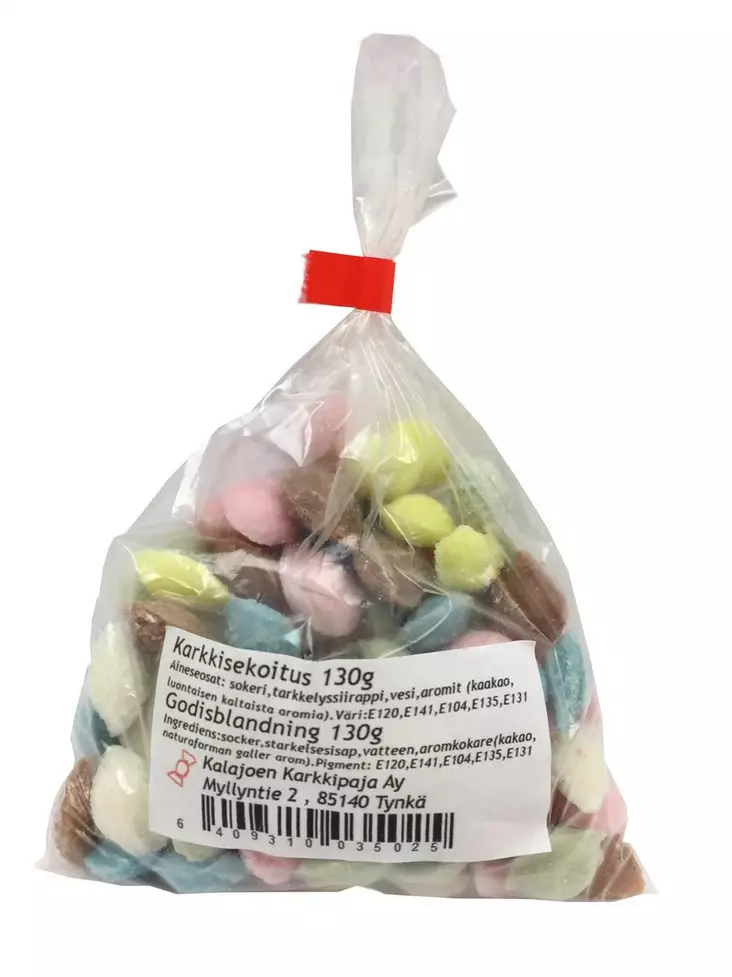Karkkipaja Karkkisekoitus 130g - Karkkipussit - 6409310035025 - 1