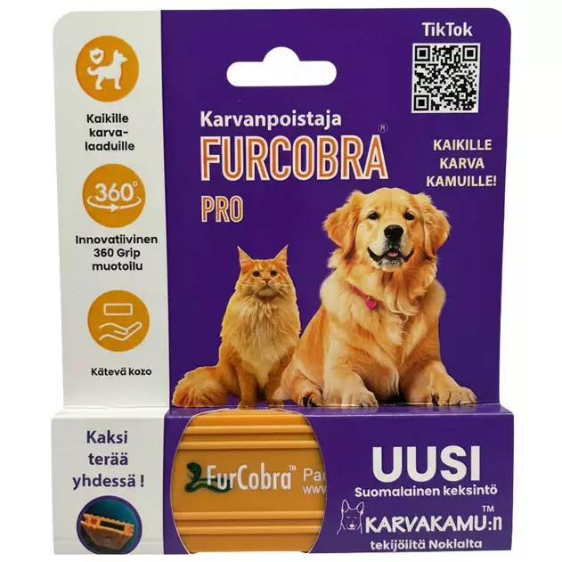 Furcobra pro lemmikkikarvojen poistoon - Puhdistusliinat ja pesusienet - 6430010764335 - 1