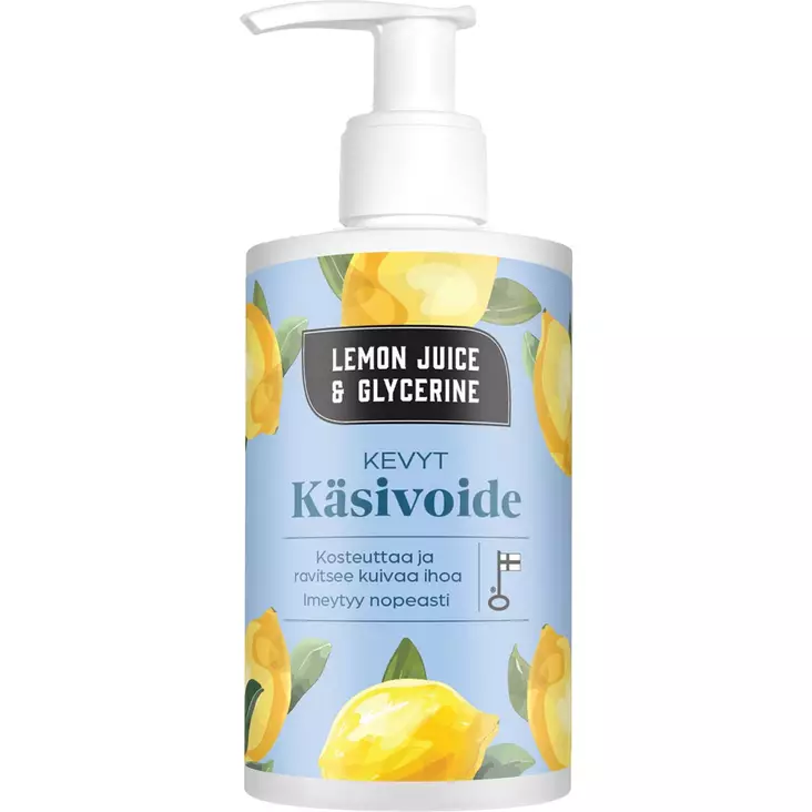 Ljg kevyt käsivoide pumppupullo 250 ml - Käsihoito ja jalkahoito - 6414400244355 - 1