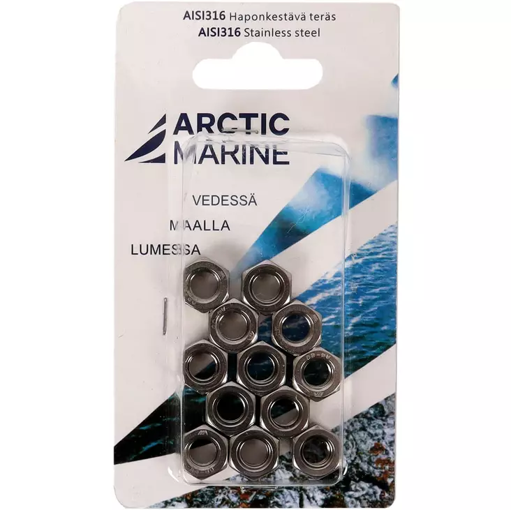 Kuusiomutteri M8 - RST-pultit ja RST-mutterit - 6430045422545 - 1