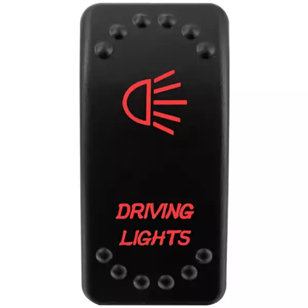 Kytkin rocker led 12 24v 5pin led on off on ajovalo - Auton katkaisimet - 6438471349955 - 1