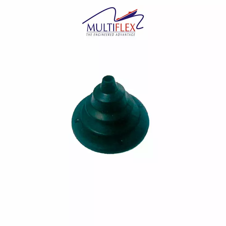 Läpivientikumi kaapelille musta 55x14x65mm - Veneen hallintalaitteiden tarvikkeet - 8904284109805 - 2