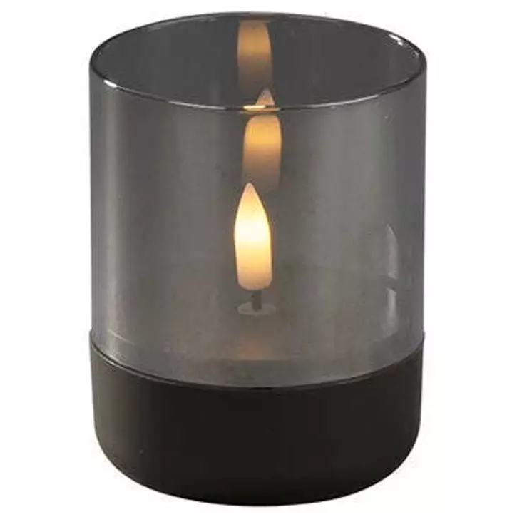 Konstsmide led lasilyhty 8,5 cm harmaa - Led-lyhdyt - 7318300029465 - 1