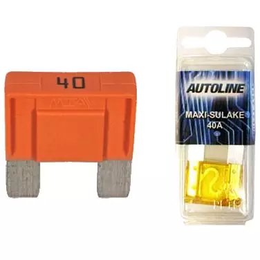 maxi-sulake 40A oranssi autoline - Auton sulakkeet ja sulakerasiat - 4892603628615 - 1