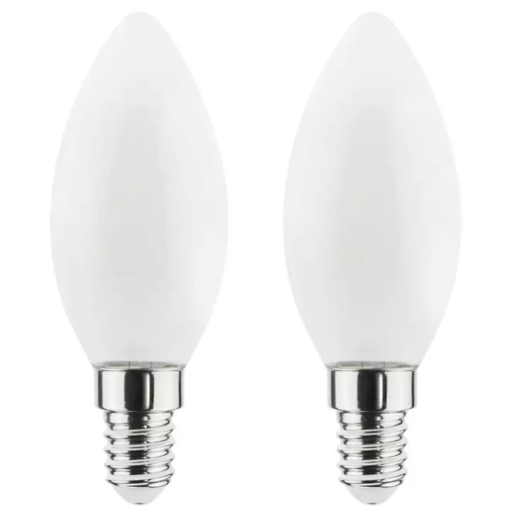 LED lamppu C35 830 470lm E14 OP 2kpl - E14 lamput - 6435200291165 - 1