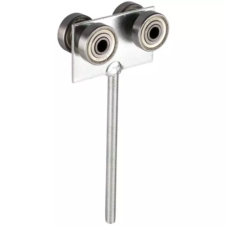 Liukuovi ovipyörästö iso 60 x 68mm - Liukuovitarvikkeet - 6418914046955 - 1