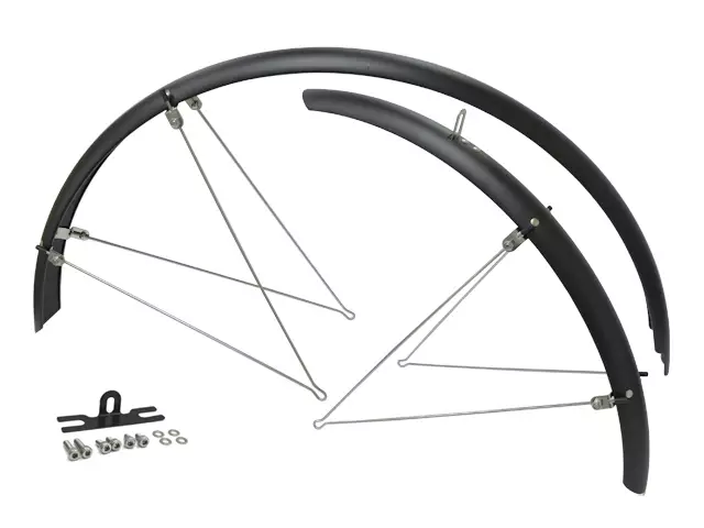 Lokasuojapari 28" CAVO aisallinen - Polkupyörän lokasuojat ja ketjusuojat - 7332440777475 - 1