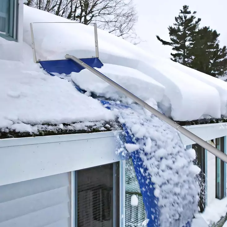Lumenpudotustyökalu säädettävä - Lumikolat, lumilapiot ja petkeleet - 6438168115795 - 1