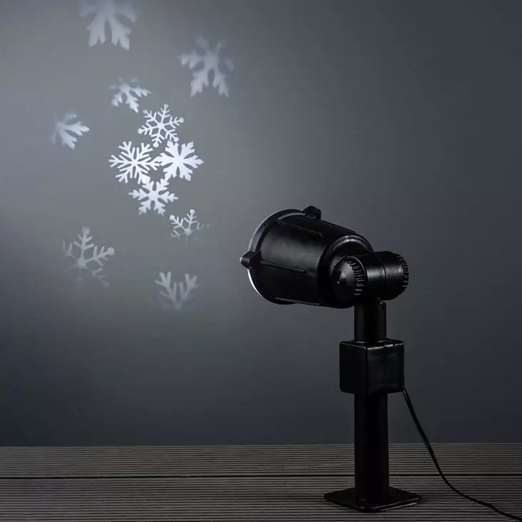 airam lumihiutaleprojektori led-valolla - Valokoristeet - 6435200250735 - 1